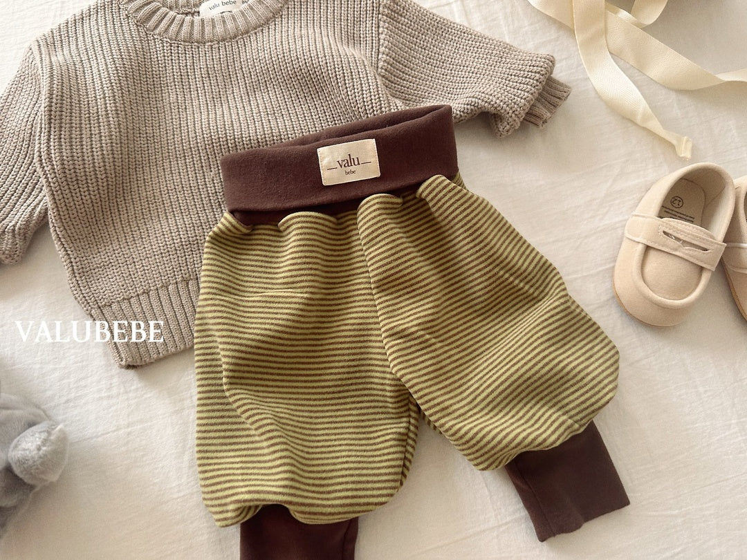 [valubebe] Stripe aladdin pants