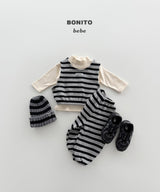 [BONITO] 1+1 highneck tops(baby)