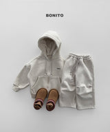 [BONITO] Knee tuck straight pants