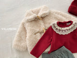 [valubebe] Lace cancan frill tee