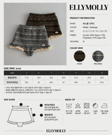 [ELLY MOLLY] Hus stripe knickers
