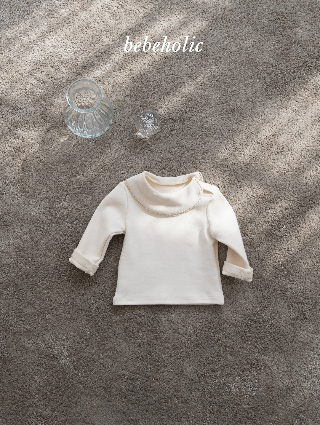 [bebeholic] Quilling collar tee