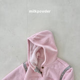 [milk powder] Melona hood tee