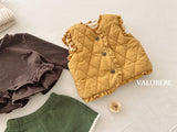 [valubebe] Frill padded vest