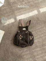 [bebeholic] Baruner boa rompers