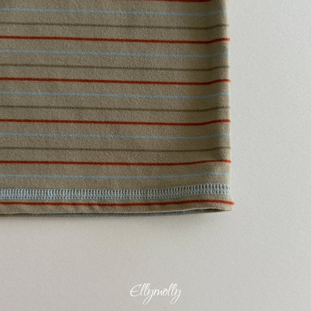 [ELLY MOLLY] Club stripe tee