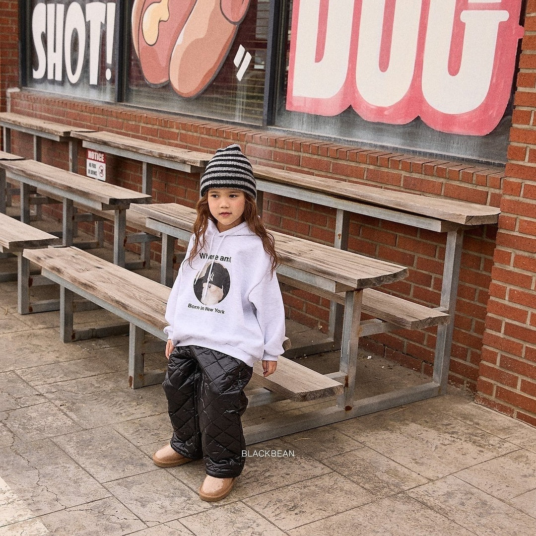 [BLACK BEAN] Beanie hoodie