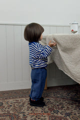 [PALETTE BEIGE] Stripe cardigan