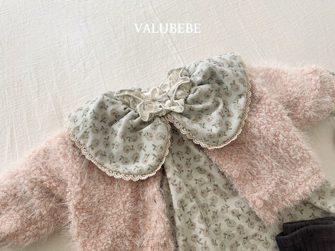[valubebe] Oard fur cardigan