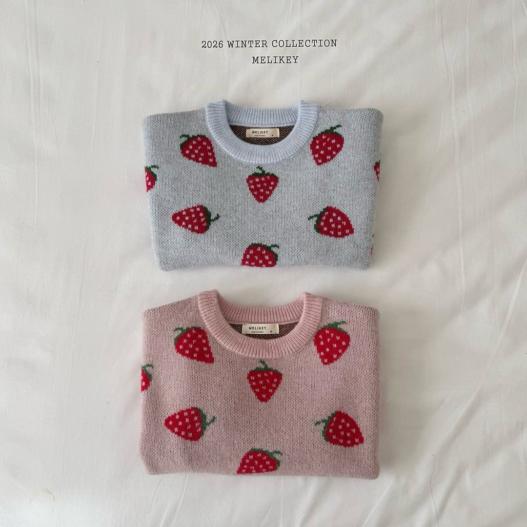 [Melikey] Strawberry knit