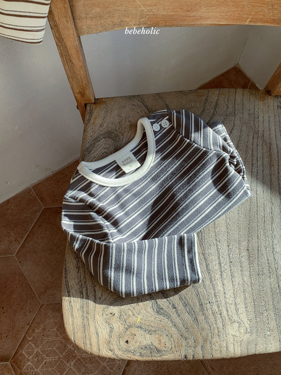[bebeholic] Toto stripe tee