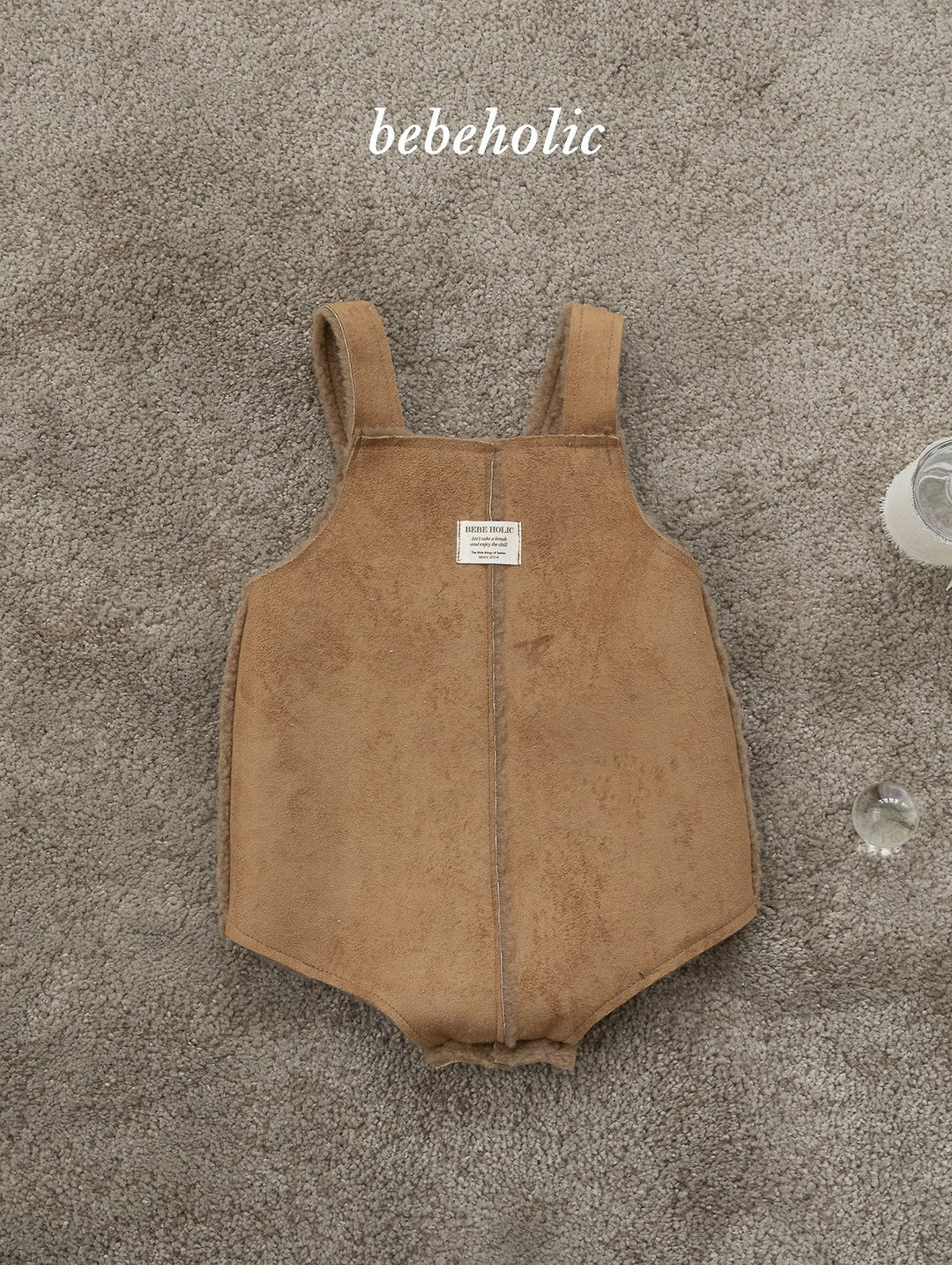 [bebeholic] Moose suspender rompers