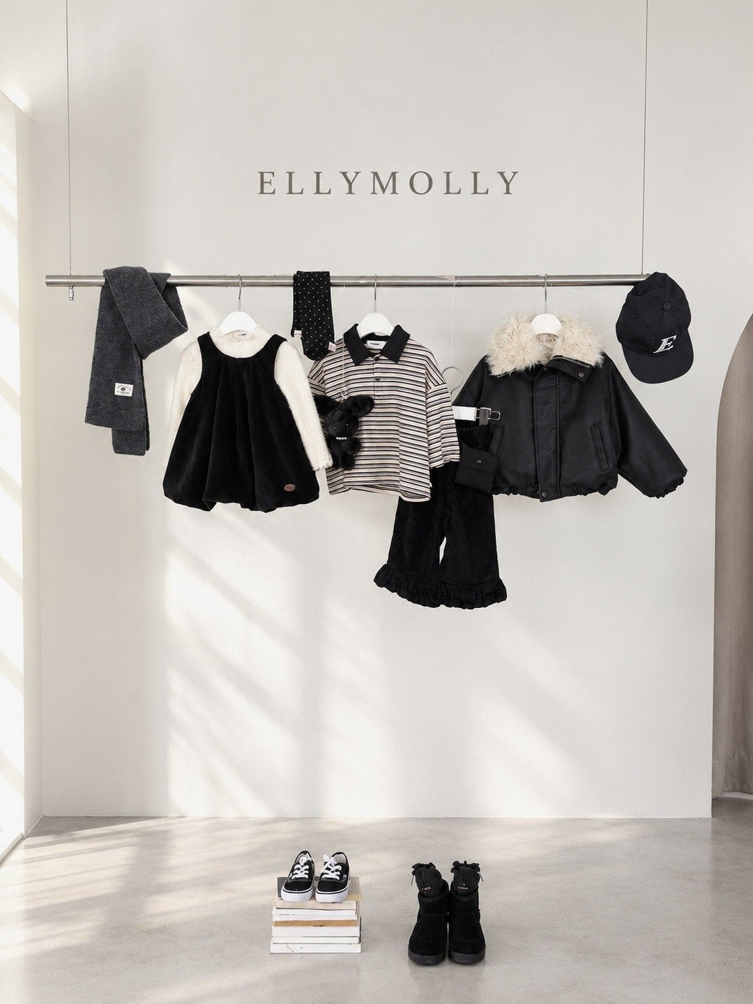 [ELLY MOLLY] Luna balloon one-piece