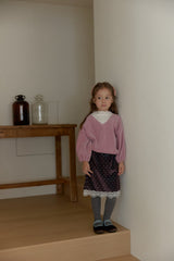 [berryberry] Choco V neck tops
