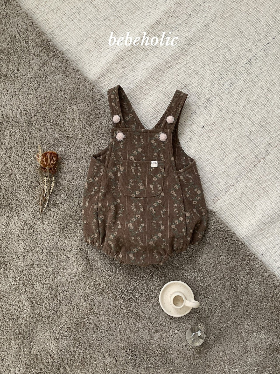[bebeholic] Lolly suspender rompers