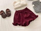 [valubebe] Golden frill shorts