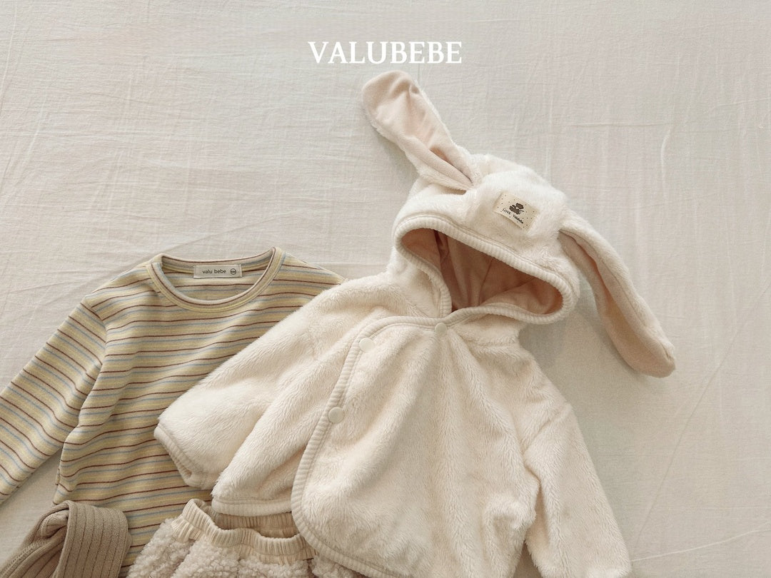 [valubebe] Rabbit fleece jacket