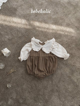 [bebeholic] Lip frill collar rompers