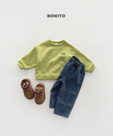 [BONITO] Color knit mtm