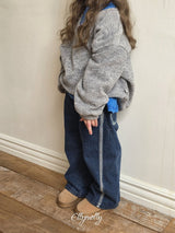 [ELLY MOLLY] Line week denim pants