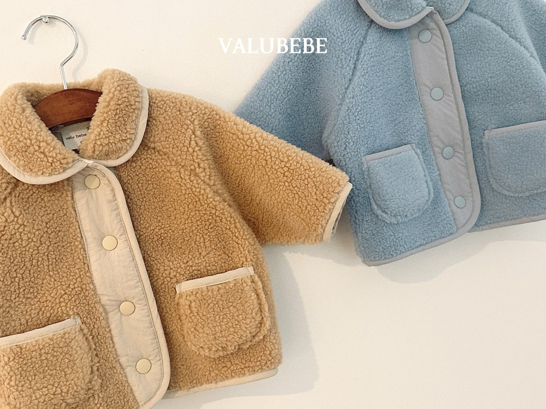 [valubebe] Boa pocket jacket