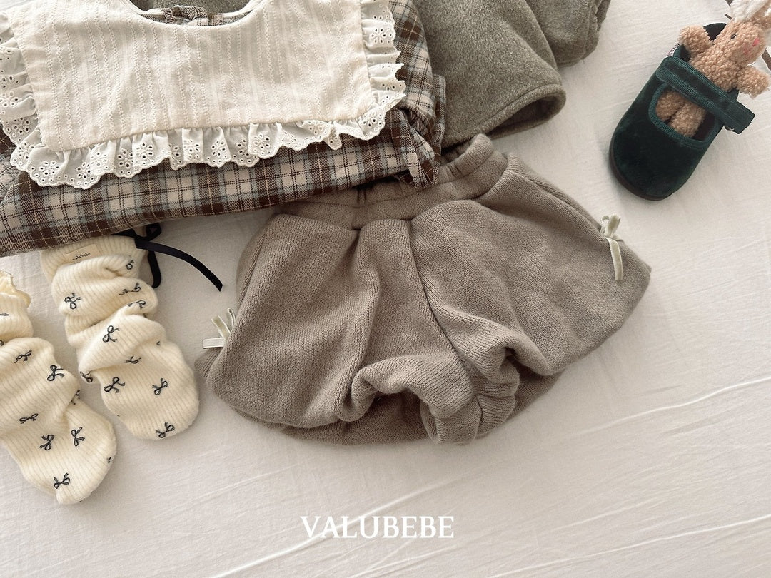 [valubebe] Wool balloon skirt pants