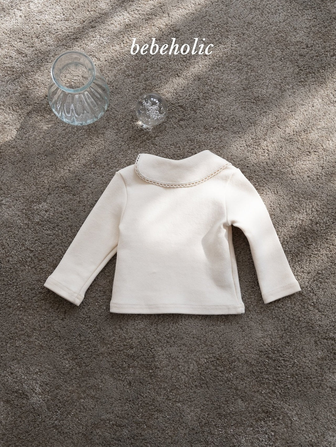 [bebeholic] Quilling collar tee
