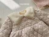 [valubebe] Sherbet flower padding suit