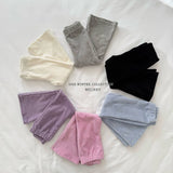 [Melikey] Velvet flare pants