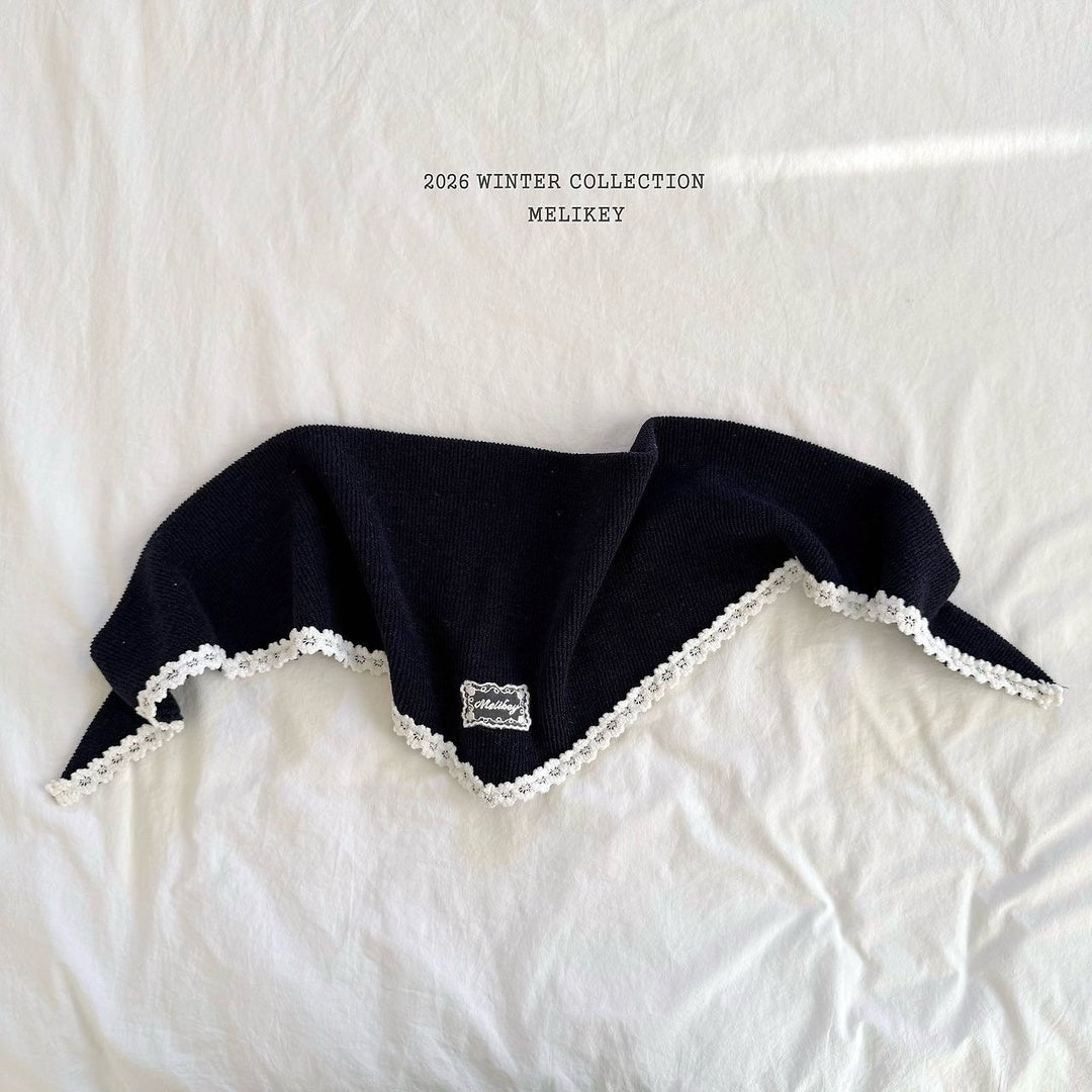 [Melikey] Square kint scarf