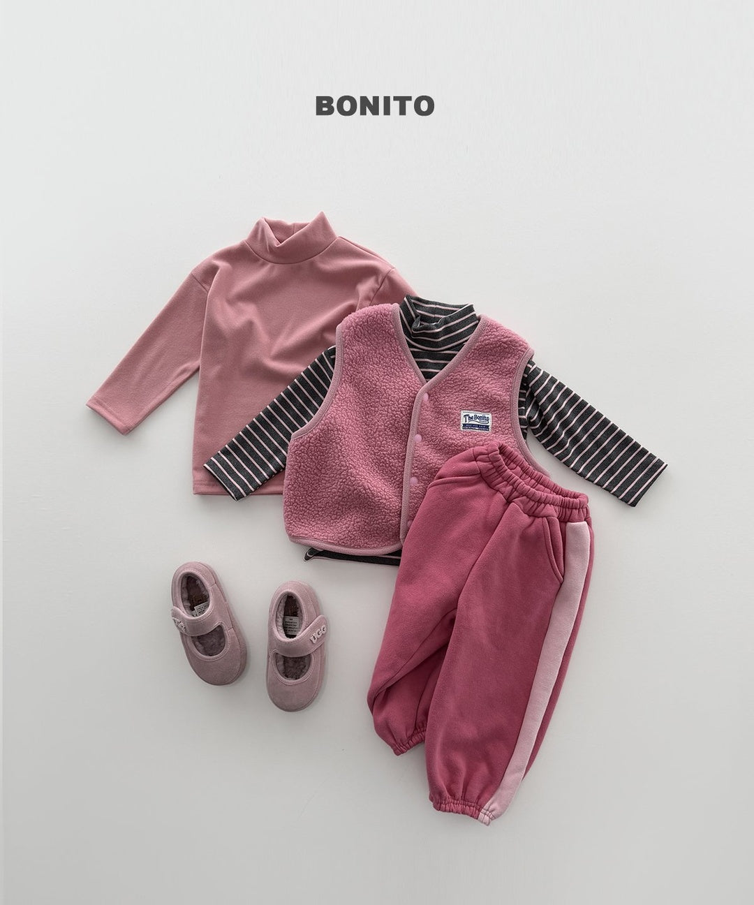 [BONITO] Mongle boa vest