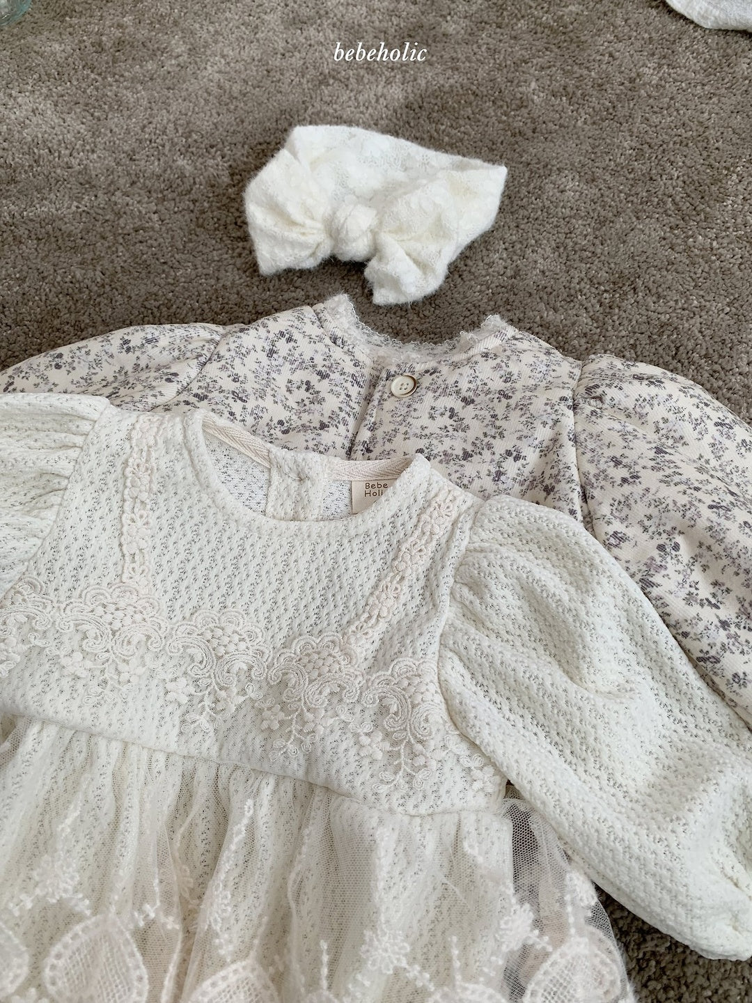 [bebeholic] Heart jelly rompers