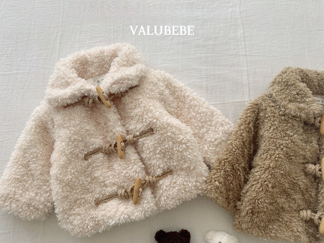 [valubebe] Teddy fur jacket