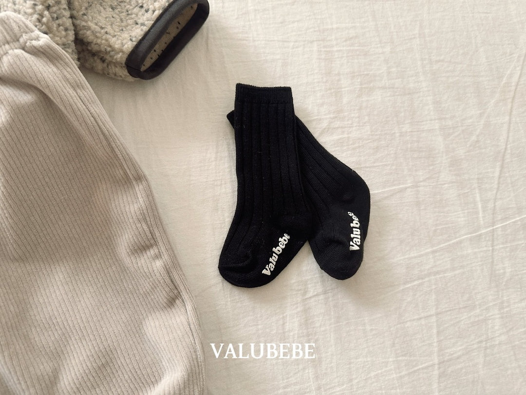 [valubebe] Daily ribbed socks set