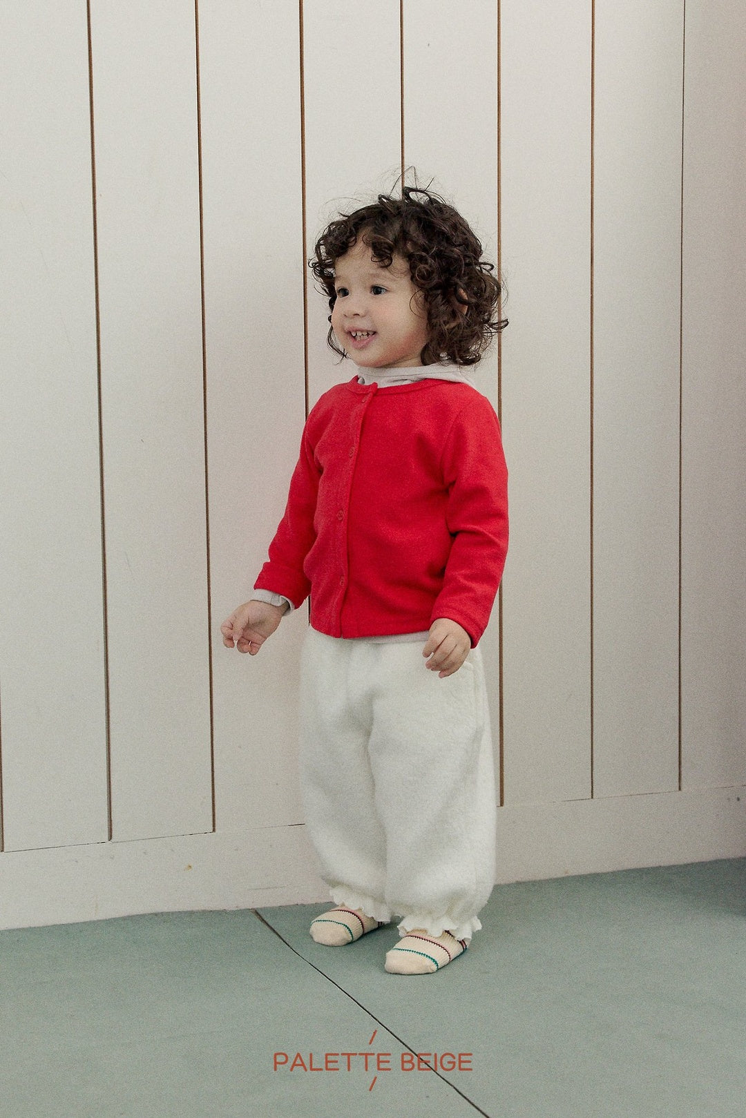 [PALETTE BEIGE] Winter frill pants