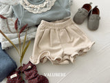 [valubebe] Golden frill shorts