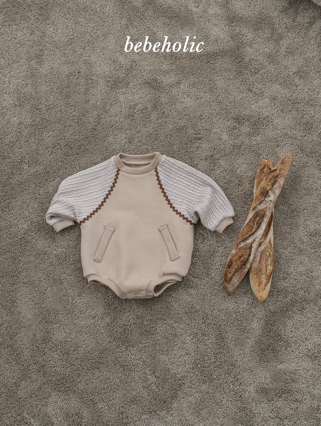 [bebeholic] Scotch raglan rompers