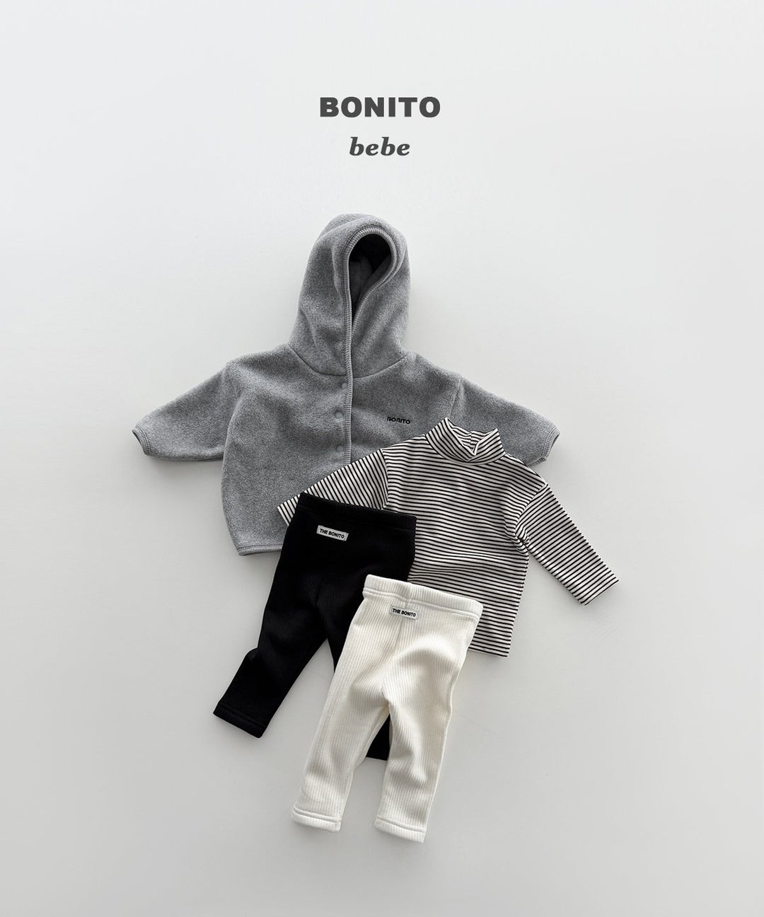 [BONITO] 1+1 rib leggings(baby)