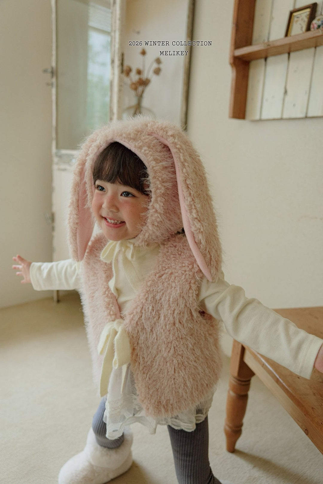 [Melikey] Rabbit fur hat