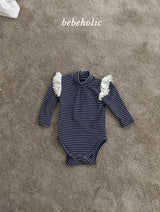 [bebeholic] Ronny stripe wing rompers