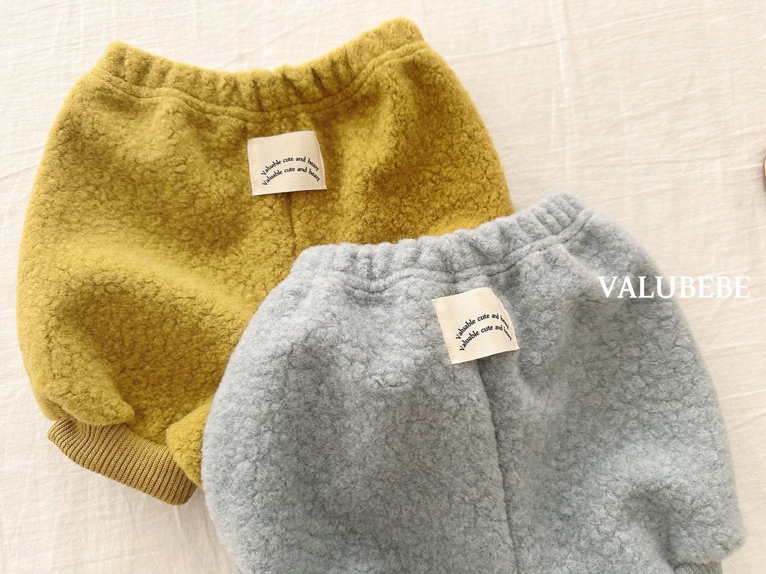 [valubebe] Ivy boa bloomer pants