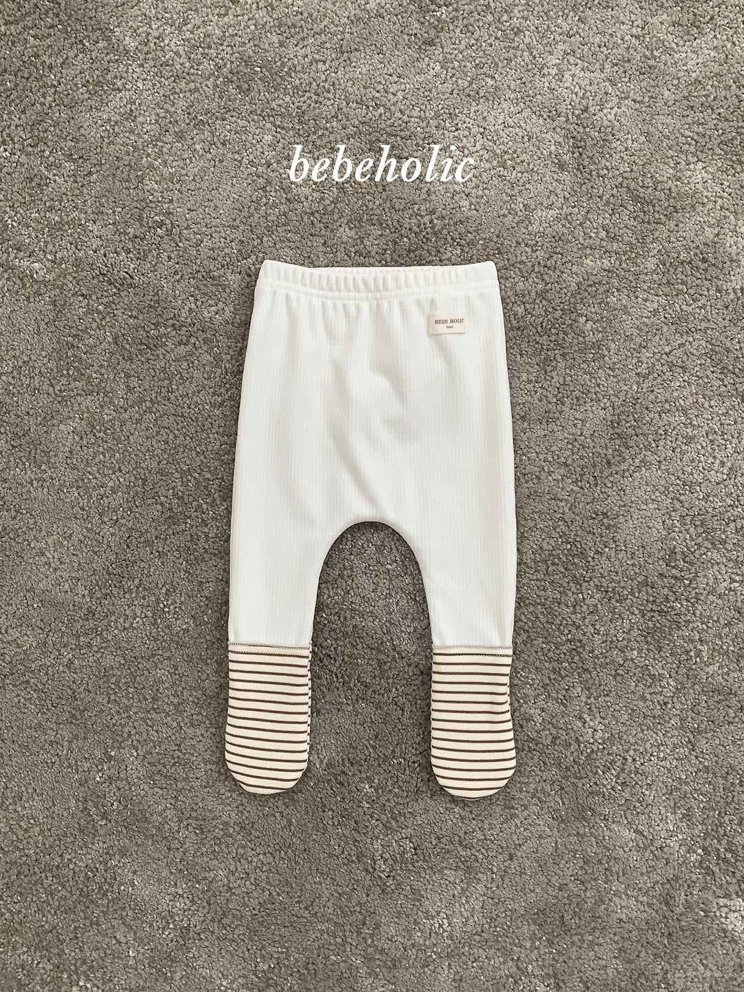 [bebeholic] Pippi stripe footed leggings