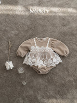 [bebeholic] Heart jelly rompers