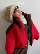 [ELLY MOLLY] Snow crepe jumper