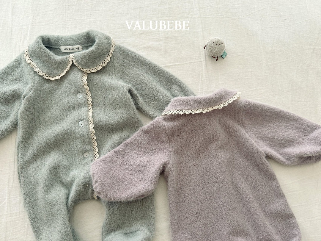 [valubebe] Coco knit footed suit