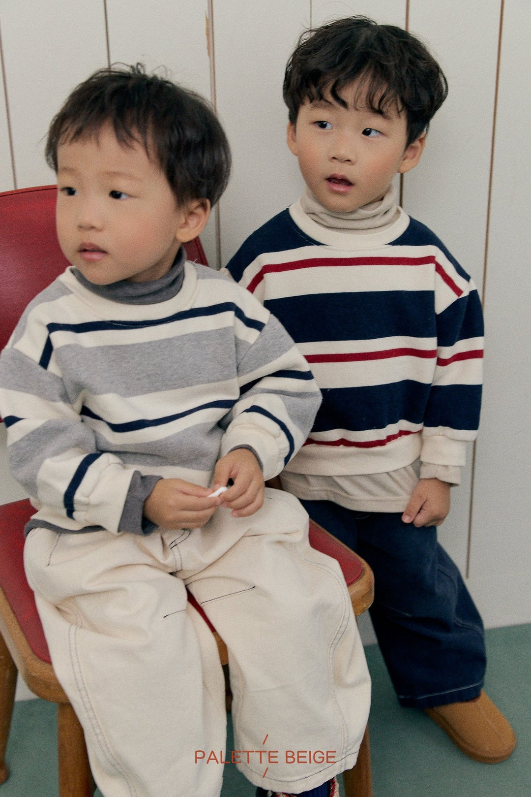 [PALETTE BEIGE] Multi sweatshirt