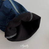 [ELLY MOLLY] Line week denim pants