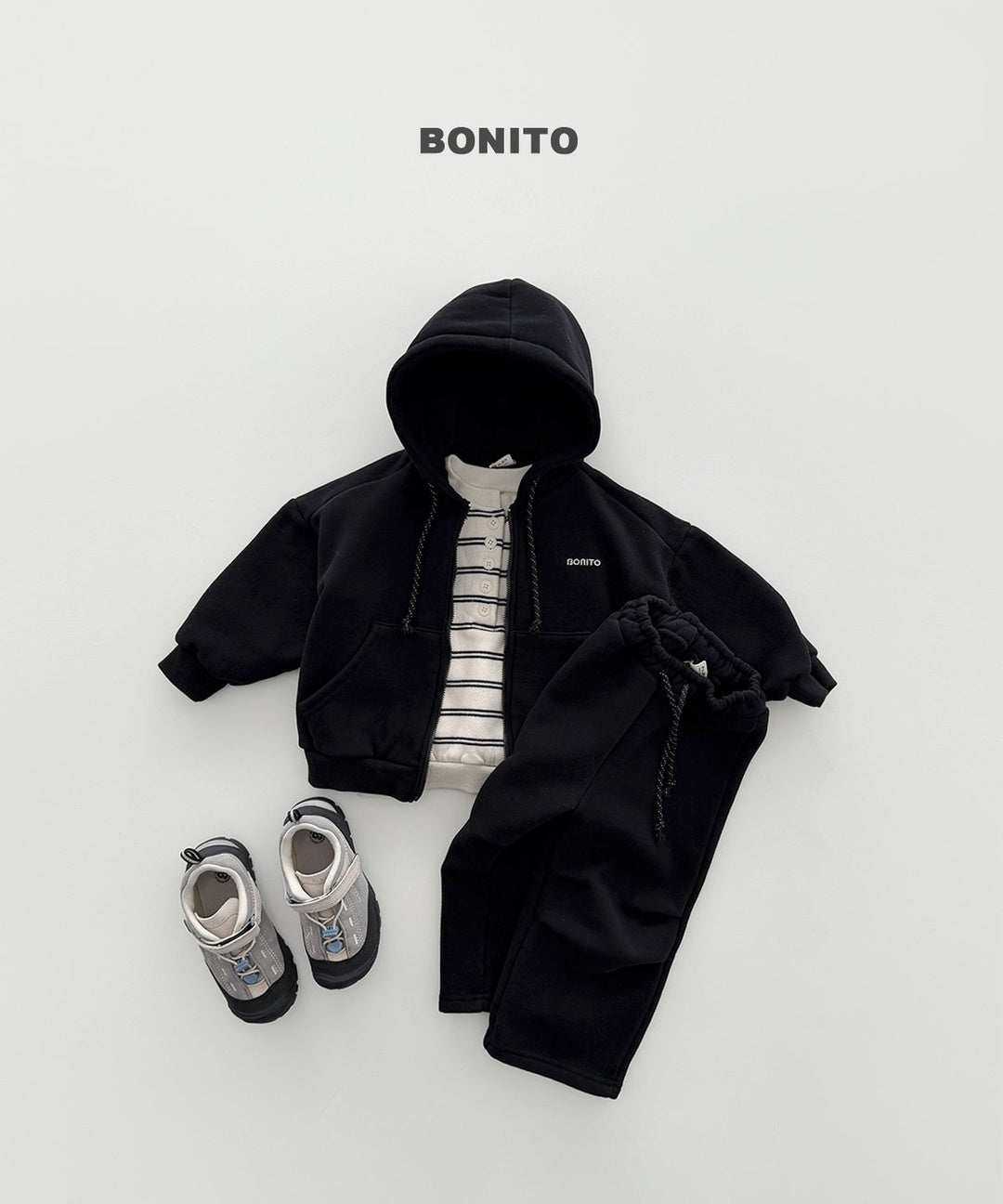 [BONITO] Knee tuck straight pants