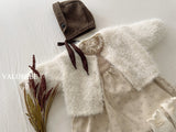 [valubebe] Flower boa one-piece