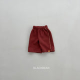 [BLACK BEAN] Post line pants